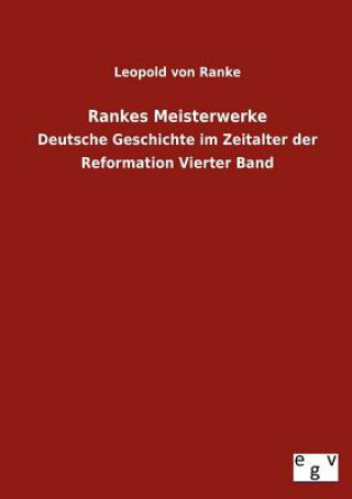 Kniha Rankes Meisterwerke Leopold von Ranke