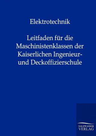 Kniha Elektrotechnik Salzwasser-Verlag Gmbh