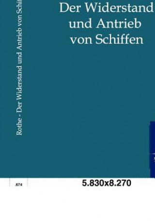 Knjiga Widerstand Und Antrieb Von Schiffen othe