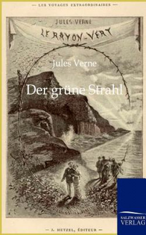 Kniha grune Strahl Jules Verne