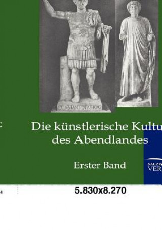 Kniha kunstlerische Kultur des Abendlandes Fritz Knapp