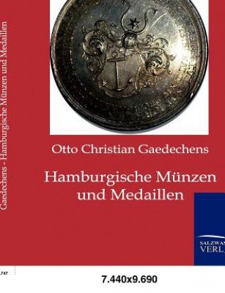 Carte Hamburgische Munzen und Medaillen Otto Chr. Gaedechens