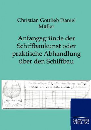 Kniha Anfangsgrunde der Schiffbaukunst oder praktische Abhandlung uber den Schiffbau Christian G. D. Müller