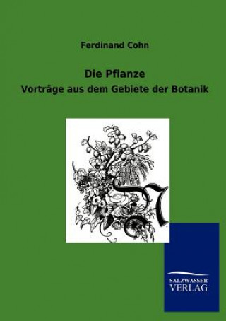 Book Pflanze Ferdinand Cohn