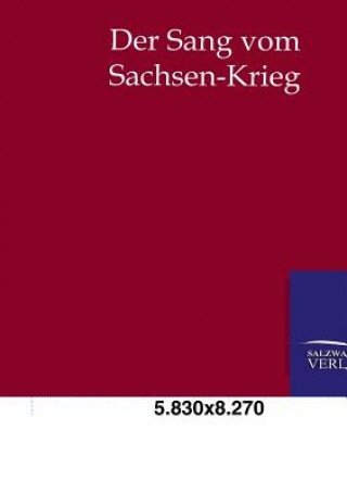 Carte Sang vom Sachsen-Krieg Wilhelm Gundlach