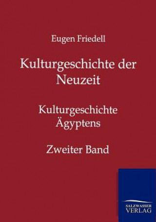 Kniha Kulturgeschichte der Neuzeit Egon Friedell