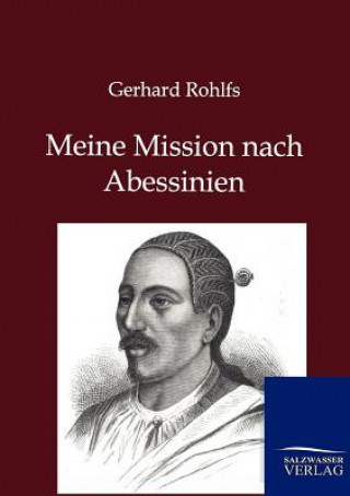 Carte Meine Reise nach Abessinien Gerhard Rohlfs