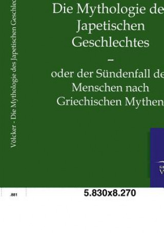 Carte Mythologie des Japetischen Geschlechtes Karl Heinrich Wilhelm Völcker