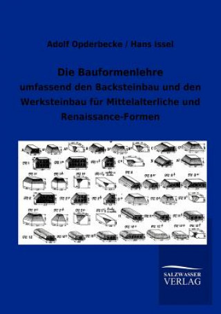 Kniha Bauformenlehre Adolf Opderbecke