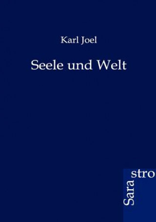 Kniha Seele und Welt Karl Joel