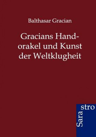 Book Gracians Handorakel und Kunst der Weltklugheit Balthasar Gracian