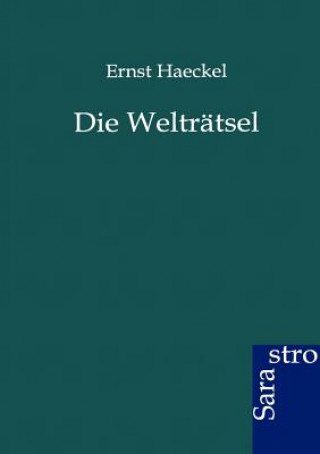 Book Weltratsel Ernst Haeckel