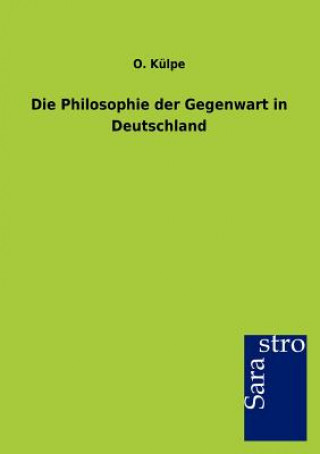Carte Philosophie der Gegenwart in Deutschland O. Külpe