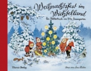 Carte Weihnachtsfest im Wichtelland Fritz Baumgarten