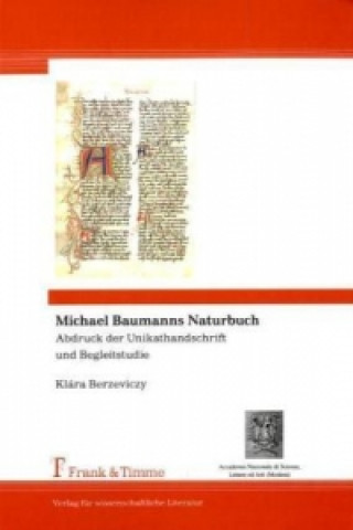 Kniha Michael Baumanns Naturbuch Klara Berzeviczy