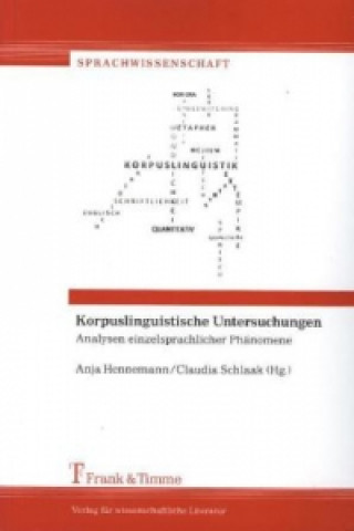 Könyv Korpuslinguistische Untersuchungen Claudia Schlaak