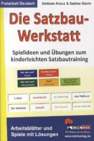 Könyv Die Satzbau-Werkstatt Stefanie Kraus