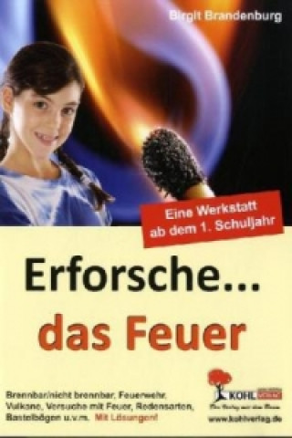 Kniha Erforsche das Feuer Birgit Brandenburg