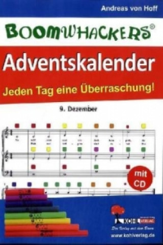 Knjiga Boomwhackers-Adventskalender, m. Audio-CD Andreas von Hoff