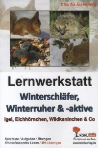 Buch Lernwerkstatt Winterschläfer, Winterruher & -aktive Claudia Eisenberg