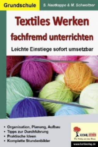 Book Textiles Werken fachfremd unterrichten Stephanie Hautkappe