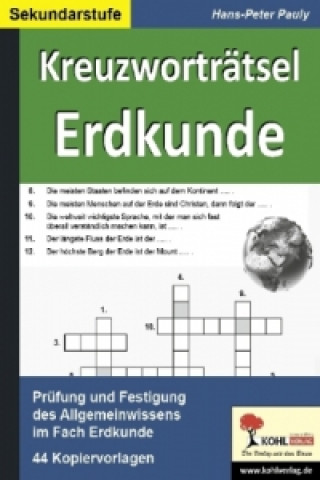 Книга Kreuzworträtsel Erdkunde Hans-Peter Pauly