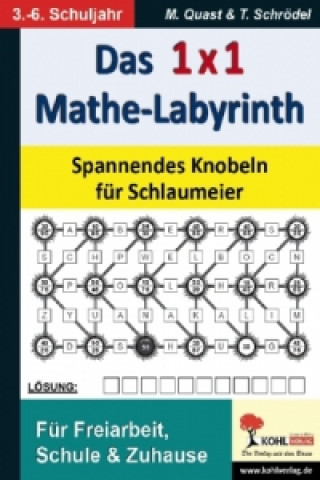 Könyv Das 1x1-Mathe-Labyrinth Mirko Mieland