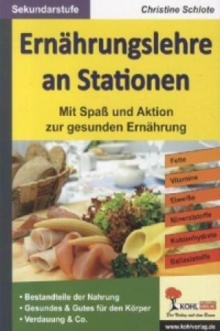 Książka Ernährungslehre an Stationen Christine Schlote