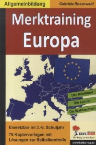 Kniha Merktraining Europa Gabriela Rosenwald
