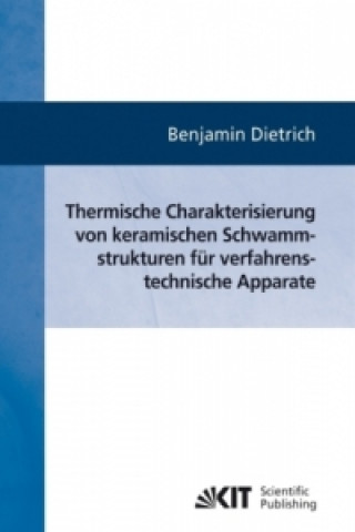 Carte Thermische Charakterisierung von keramischen Schwammstrukturen fur verfahrenstechnische Apparate Benjamin Dietrich