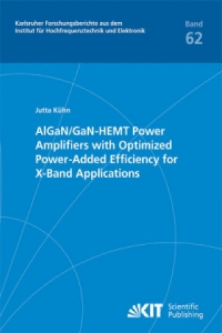 Könyv AlGaN/GaN-HEMT power amplifiers with optimized power-added efficiency for X-band applications Jutta Kühn