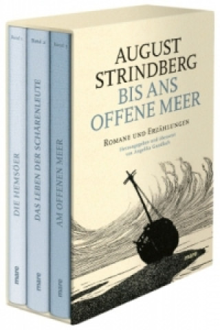 Carte Bis ans offene Meer, 3 Bde. August Strindberg