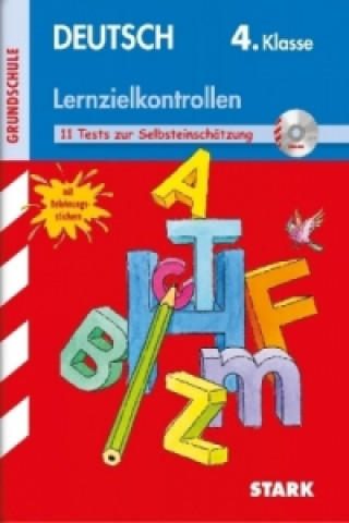Könyv Deutsch 4. Klasse, Lernzielkontrollen, m. MP3-CD Susanne Schmitt