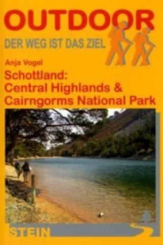 Carte Schottland: Central Highlands & Cairngorms National Park Anja Vogel