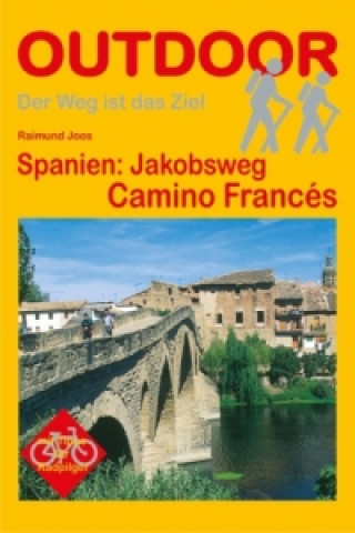 Carte Spanien: Jakobsweg Camino Francés Raimund Joos