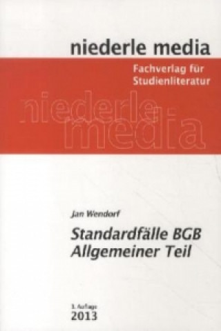 Kniha Standardfälle BGB AT - 2022 Jan Wendorf