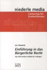 Kniha Einführung in das Bürgerliche Recht - 2021 Jan Niederle