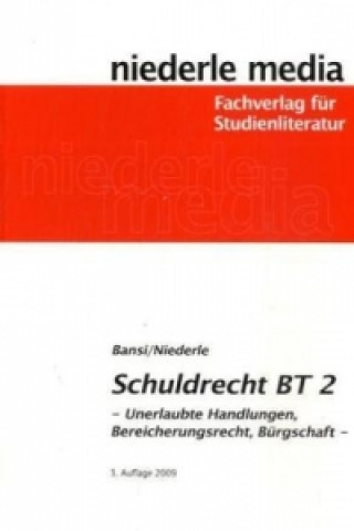Könyv Schuldrecht BT 2 - 2022. Tl.2 Sebastian Bansi
