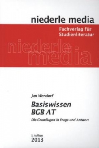 Kniha Basiswissen BGB AT - 2022 Jan Wendorf