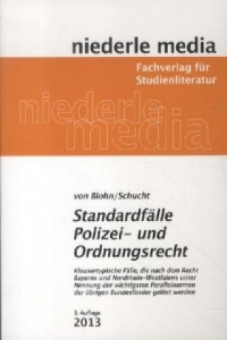Könyv Standardfälle Polizei- und Ordnungsrecht 2021 Carolin von Blohn