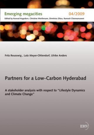 Kniha Partners for a Low-Carbon Hyderabad Fritz Reusswig