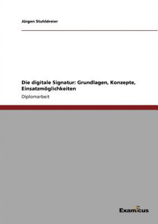 Könyv digitale Signatur Jürgen Stuhldreier