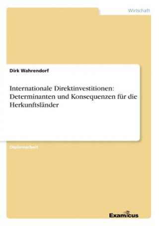 Carte Internationale Direktinvestitionen Dirk Wahrendorf