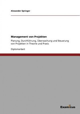 Buch Management von Projekten Alexander Springer