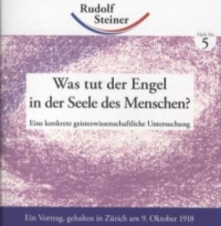 Książka Was tut der Engel in der Seele des Menschen? Rudolf Steiner