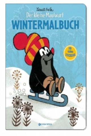 Kniha Der kleine Maulwurf, Wintermalbuch Zdeněk Miler