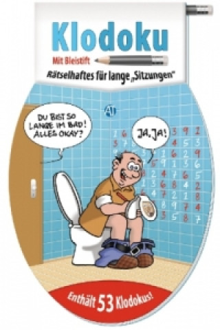 Knjiga Trötsch Klodoku mit Bleistift Toilettenpapier Klopapier 