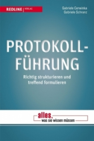 Boek Protokollführung Gabriele Cerwinka