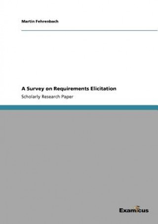 Carte Survey on Requirements Elicitation Martin Fehrenbach