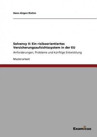 Kniha Solvency II Hans-Jürgen Riehm